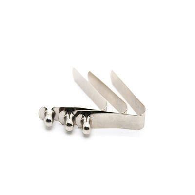 Button spring clips